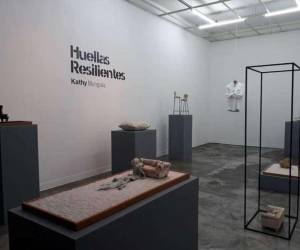 La reflexión, investigación, registro y diálogo son ejes fundamentales en la labor que se realiza desde este espacio de Mujeres en las Artes (Mua). En la imagen, la muestra de Kathy Munguía “Huellas resilientes”, exhibida en la Sala MAC en 2019.