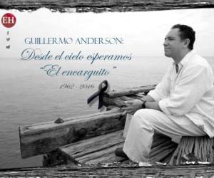 El artista hondureño Guillermo Anderson falleció este sábado en La Ceiba...