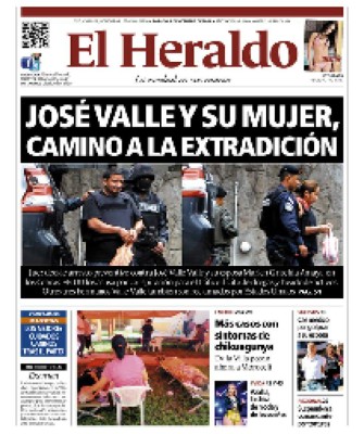 José Valle y su mujer camino a la extradición