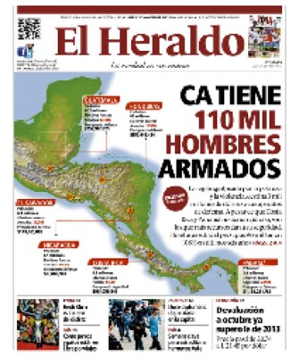 CA tiene 110 mil hombres armados