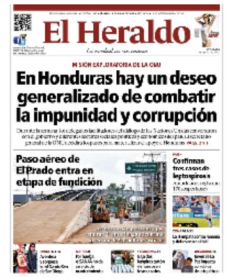 En Honduras hay un deseo generalizado de combatir la impunidad y corrupción