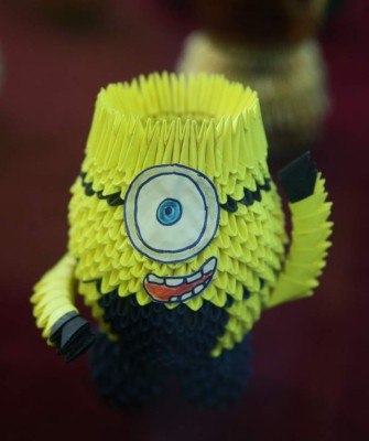 Arte en papel con el origami
