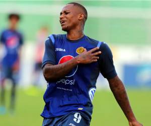 Georgie Welcome se quejó al final del partido.