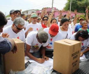 El Tribunal Superior de Cuentas constató que con la 'cuarta urna' se sustrajeron de manera irregular más de 115 millones de lempiras para el financiamiento de la publicidad del fallido proyecto, foto: El Heraldo/Noticias de Honduras/El Heraldo Honduras.