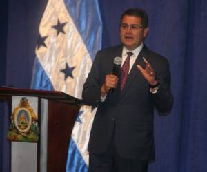 Juan Orlando Hernández, presidente de Honduras.