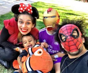 Marcelo junto a su familia decidieron ser superhéroes