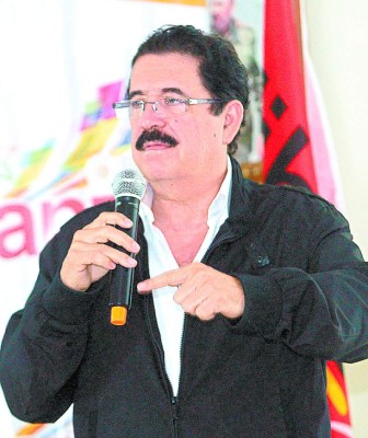 'Mel” Zelaya dice que con comandos cambiará el país