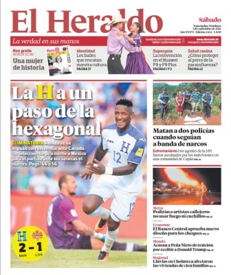 Honduras a un paso de la hexagonal