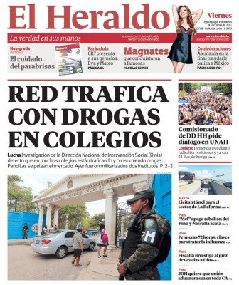 Red trafica con drogas en colegios