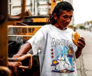 El migrante nicaragüense Jesús Emmanuel Díaz Rubio, que participó este año en la Caravana Viacrucis del Migrante y pretende llegar a la frontera con Estados Unidos.