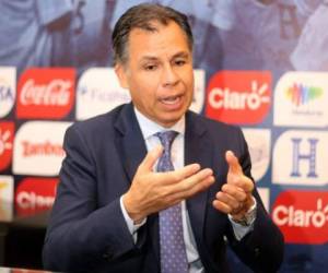 El secretario de la Fenafuth, José Ernesto Mejía, elige el mejor logro de Honduras a nivel de fútbol en 2016: “Haber sido cuartos en Río es algo sin precedentes para el país”, foto: Johny Magallanes / EL HERALDO.