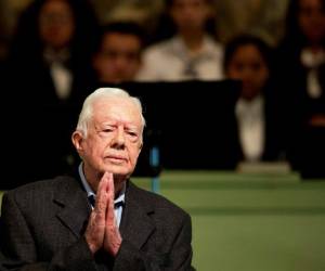 Carter, de 91 años, anunció en agosto que se le diagnosticó un melanoma y que se extendió a su cerebro.