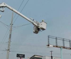 Los trabajos que realizará la ENEE interrumpirán el fluido energético por varias horas.