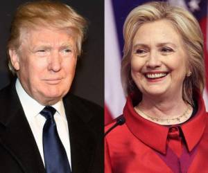 Donald Trump y Hillary Clinton son los candidatos a la presidencia de los Estados Unidos (Foto: Redes)