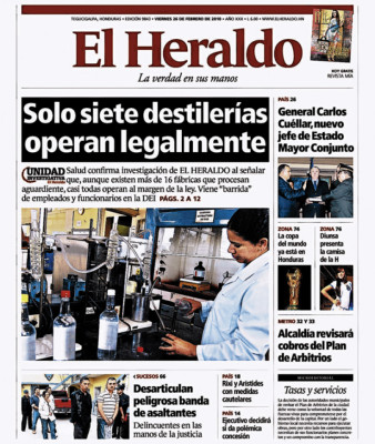 EL HERALDO denunció venta de alcohol tóxico