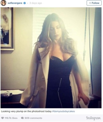Sofía criticada por bromear sobre su peso en redes sociales
