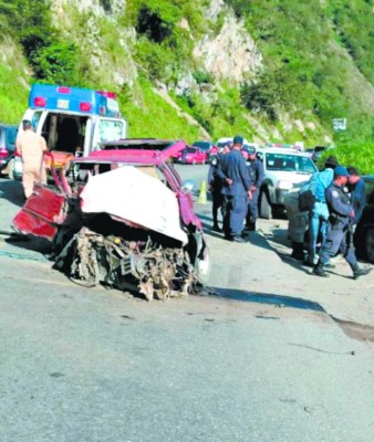 Honduras: Cinco personas heridas en choque
