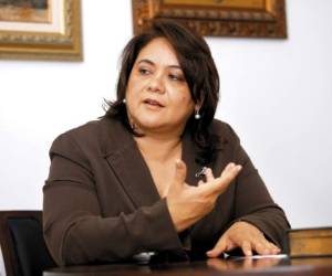 Gabriela Núñez, diputada proyectista.