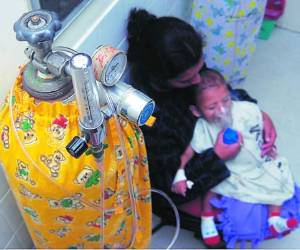 Los niños menores de cinco años son los más afectados ante el sincitial respiratorio que circula en el territorio nacional.