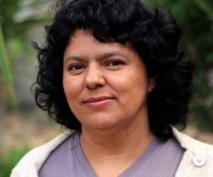 La ambientalista hondureña Berta Cáceres en vida.