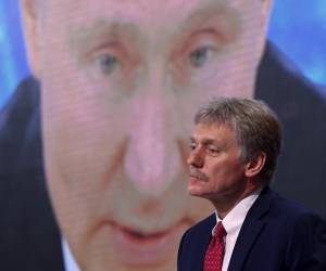 El portavoz del Kremlin, Dmitri Peskov.