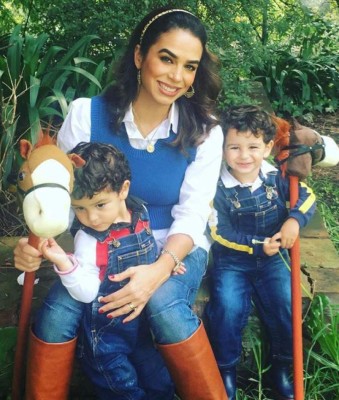 La belleza de los mellizos de Biby Gaytán y Capetillo impresiona en Instagram