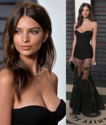 Modelo estadounidense Emily Ratajkowski posa desnuda al no saber que ponerse