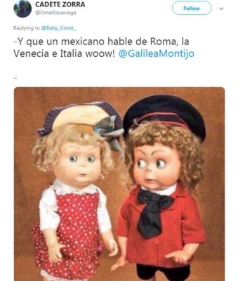 Los memes y burlas por error de Galilea Montijo con Roma