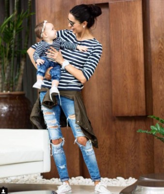 Mira las tiernas fotos de la hija de Atenas Hernández