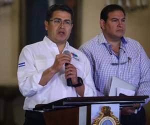El presidente Juan Orlando Hernández reaccionó satisfecho por el rumbo de la relación Honduras-Estados Unidos.