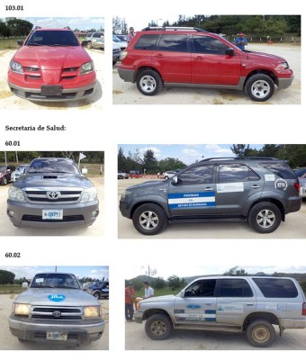 Conozca los carros de lujo en que se conducían ministros hondureños