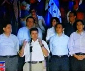 El presidente hondureño envió un mensaje a la Comisión multipartidaria.