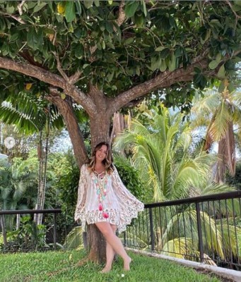 La lujosa casa donde Andrea Legarreta pasa la cuarentena (FOTOS)