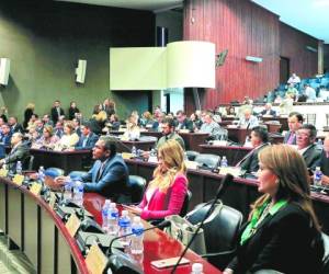 En la sesión ordinaria de ayer también se sometieron a primer debate dictámenes concernientes a contratos y acuerdos.