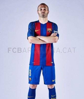 Presentan nuevo uniforme del FC Barcelona