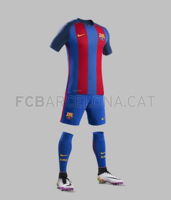 Presentan nuevo uniforme del FC Barcelona
