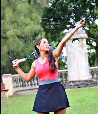 Raquetas hondureñas con orgullo