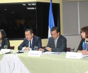 Las autoridades del Gabinete Económico, encabezados por Marlon Tábora, explicaron el impacto que pueden tener las manifestaciones en el país.