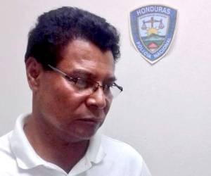 El alcalde de Wampusirpi Walter Beltrán.