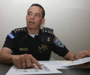 Leonel Sauceda, portavoz de la Secretaría de Seguridad.