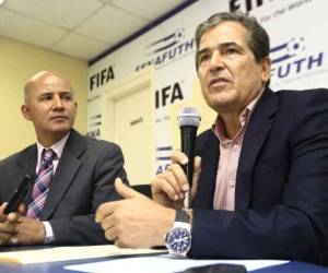 Jorge Luis Pinto, DT de la Selección de Honduras.