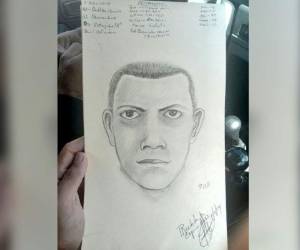 Retrato hablado de uno de los sospechosos del asesinato del exfiscal.