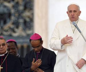 El papa Francisco durante una audiencia celebrada el miércoles. (Foto: AFP)