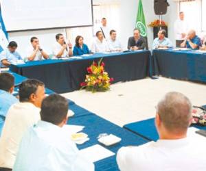 El presidente Juan Orlando Hernández inició los diálogos regionales el pasado viernes en Comayagua.