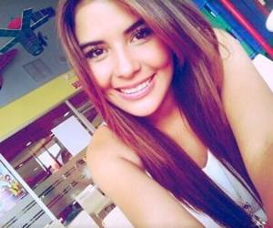 Selfie de Miss Honduras Mundo, María José Alvarado.