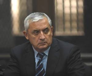 Otto Pérez, expresidente de Guatemala.