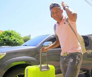 El hondureño Luis Garrido, quien milita en el Houston Dynamo.