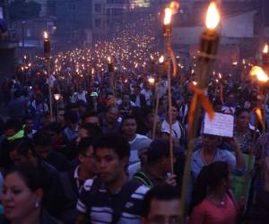 La 'Oposición Indignada' marchará por octava vez consecutiva este viernes en la capital.