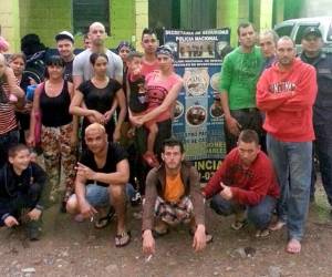 Entre los extranjeros detenidos en el sur de Honduras figuran tres niños.