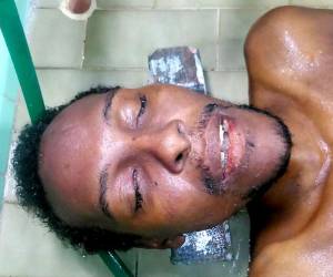 Óscar Román Cálix, hondureño fallecido en México.